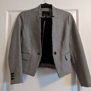 Bana Republic houndstooth blazer